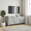 TV-kaappi 102 x 33 x 47 cm Betoninharmaa Tekninen puu