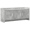 TV-kaappi 102 x 33 x 47 cm Betoninharmaa Tekninen puu