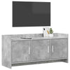 TV-kaappi 102 x 33 x 47 cm Betoninharmaa Tekninen puu