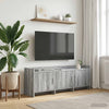 TV-kaappi 130 x 33 x 47 cm Harmaa Sonoma Tekninen puu