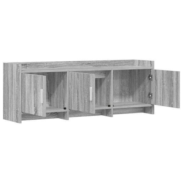TV-kaappi 130 x 33 x 47 cm Harmaa Sonoma Tekninen puu