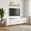 TV-kaappi 168 x 33 x 47 cm valkoinen Tekninen puu