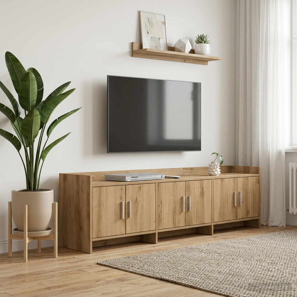 TV-kaappi 168 x 33 x 47 cm Artisaanitammi Tekninen puu