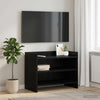 TV-kaappi 60 x 33 x 47 cm Musta tammi Tekninen puu