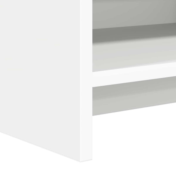 TV-kaappi 100 x 33 x 47 cm valkoinen Tekninen puu