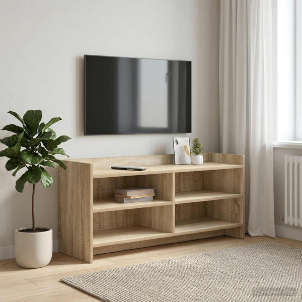 TV-kaappi 100 x 33 x 47 cm Sonoma-tammi Tekninen puu