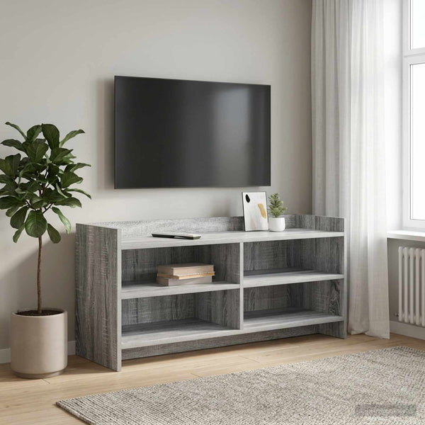 TV-kaappi 100 x 33 x 47 cm Harmaa Sonoma Tekninen puu
