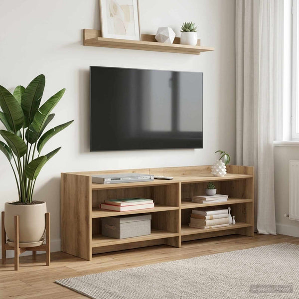 TV-kaappi 135 x 33 x 47 cm Artisaanitammi Tekninen puu