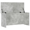 Säilytysarkku Betoninharmaa 100 x 40 x 50 cm Tekninen puu