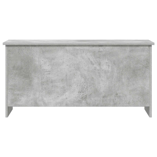 Säilytysarkku Betoninharmaa 100 x 40 x 50 cm Tekninen puu
