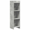 Kirjahylly Betonin harmaa 30 x 30 x 111 cm Tekninen puu