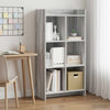 Kirjahylly Harmaa Sonoma 59 x 30 x 111 cm Tekninen puu