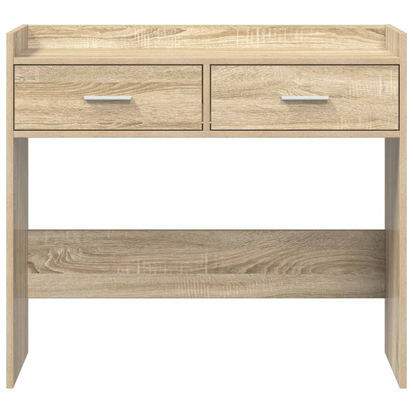 Konsolipöytä Sonoma-tammi 90 x 35 x 80 cm Tekninen puu