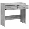 Konsolipöytä Harmaa Sonoma 90 x 35 x 80 cm Tekninen puu