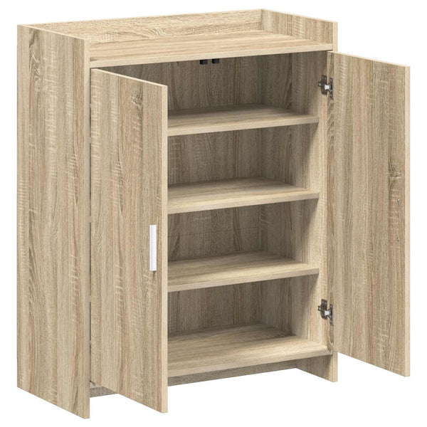 Kenkäkaappi ovella Sonoma-tammi 73,5 x 36 x 92 cm Tekninen puu