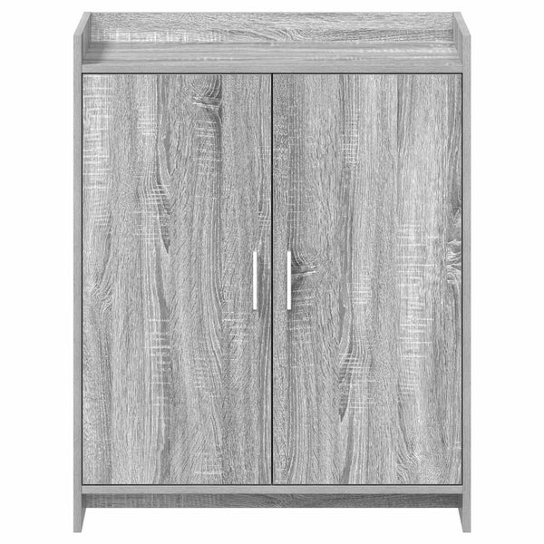 Kenkäkaappi ovella Harmaa Sonoma 73,5 x 36 x 92 cm Tekninen puu