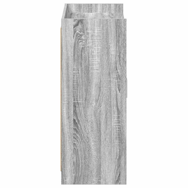 Kenkäkaappi ovella Harmaa Sonoma 73,5 x 36 x 92 cm Tekninen puu
