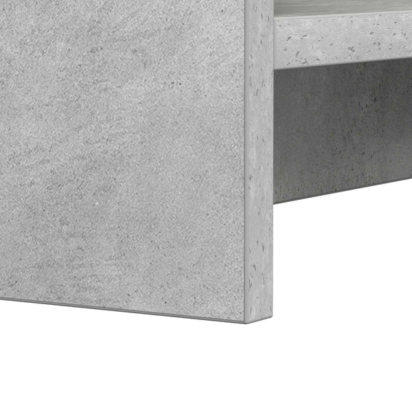 Kenkäkaappi Betoninharmaa 73,5 x 36 x 92 cm Tekninen puu