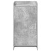 Kenkäkaappi ovella Betoninharmaa 48 x 36 x 92 cm Tekninen puu