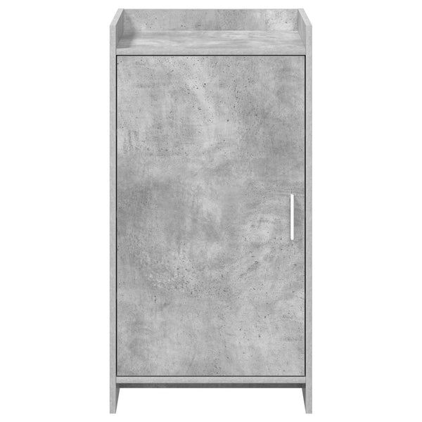 Kenkäkaappi ovella Betoninharmaa 48 x 36 x 92 cm Tekninen puu