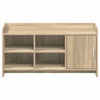 Kenkäkaappi ovella Sonoma-tammi 100 x 39,5 x 51 cm Tekninen puu