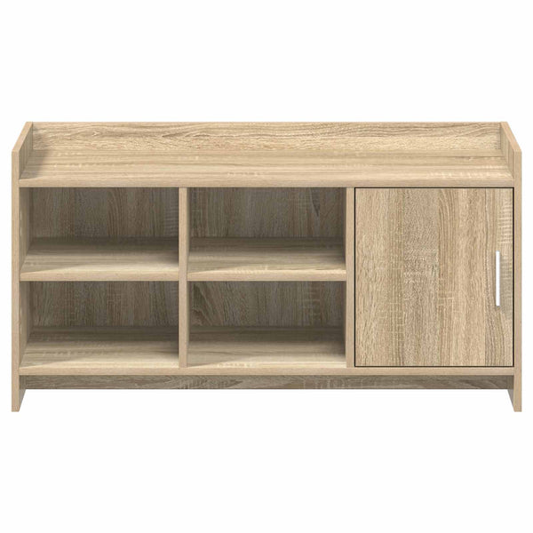 Kenkäkaappi ovella Sonoma-tammi 100 x 39,5 x 51 cm Tekninen puu