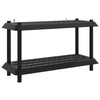 Hyllyyksikkö 2 tasoa 100 x 40 x 55,5 cm PP Antrasiitti