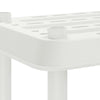 Hyllyyksikkö 3 tasoa 100 x 40 x 96 cm PP valkoinen