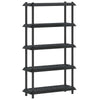 Hyllyyksikkö 5 tasoa 100 x 40 x 177 cm PP Antrasiitti