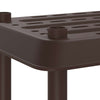 Hyllyyksikkö 5 tasoa 100 x 40 x 177 cm PP Ruskea