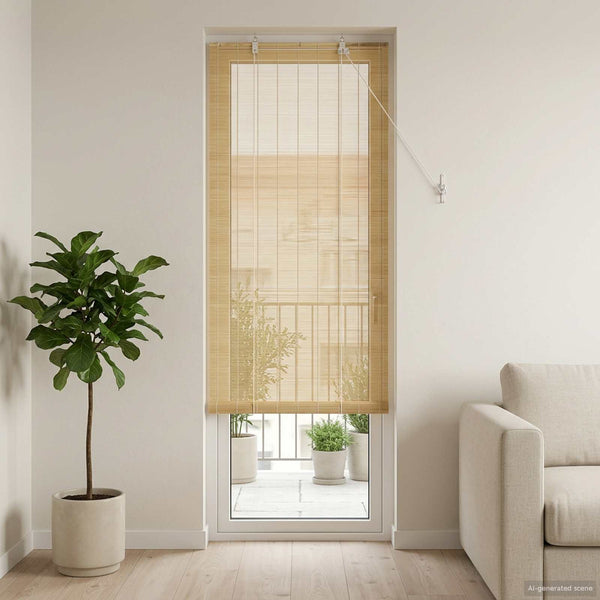 Rullaverho Luonnollinen 40 x 220 cm Bambu