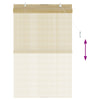 Rullaverho Luonnollinen 90 x 160 cm Bambu