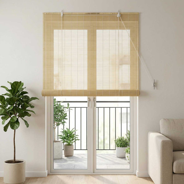 Rullaverho Luonnollinen 90 x 220 cm Bambu