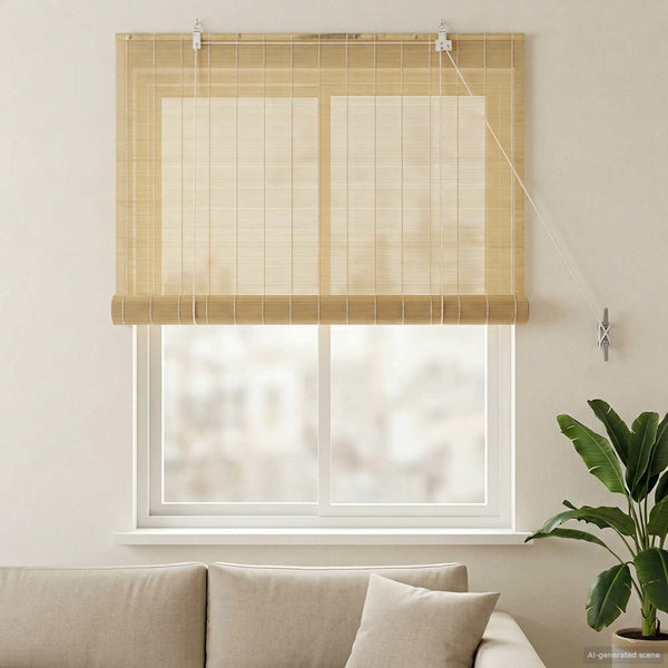 Rullaverho Luonnollinen 110 x 160 cm Bambu