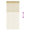 Rullaverho Luonnollinen 110 x 220 cm Bambu