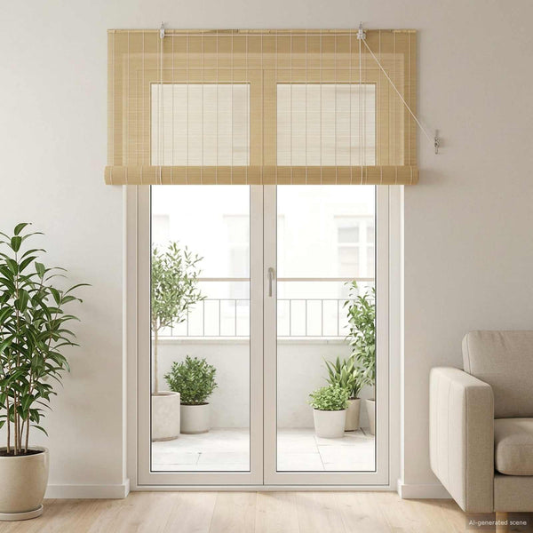 Rullaverho Luonnollinen 160 x 220 cm Bambu