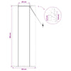 Rullaverho Ruskea 60 x 160 cm Bambu