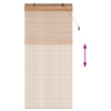 Rullaverho Ruskea 110 x 220 cm Bambu