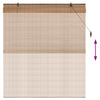 Rullaverho Ruskea 130 x 160 cm Bambu