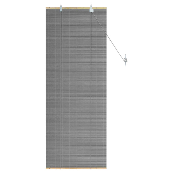 Rullaverho Harmaa 60 x 160 cm Bambu