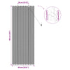 Rullaverho Harmaa 60 x 160 cm Bambu