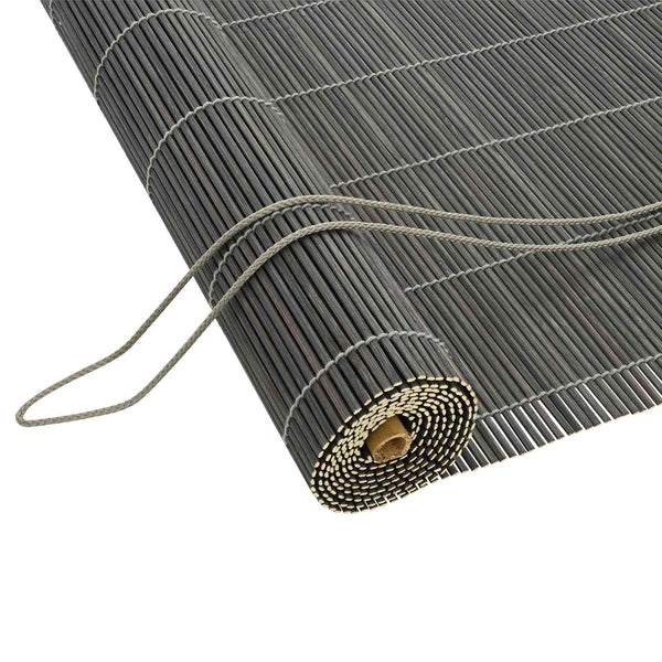 Rullaverho Harmaa 60 x 220 cm Bambu