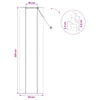 Rullaverho Harmaa 60 x 220 cm Bambu