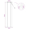 Rullaverho Harmaa 70 x 220 cm Bambu