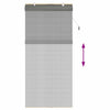 Rullaverho Harmaa 90 x 220 cm Bambu