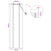 Rullaverho Ruskea 70 x 220 cm Bambu