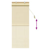 Rullaverho Luonnollinen 50 x 160 cm Bambu