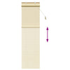 Rullaverho Luonnollinen 50 x 220 cm Bambu