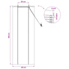 Rullaverho Luonto 40 x 160 cm Bambu