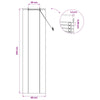 Rullaverho Luonto 40 x 220 cm Bambu